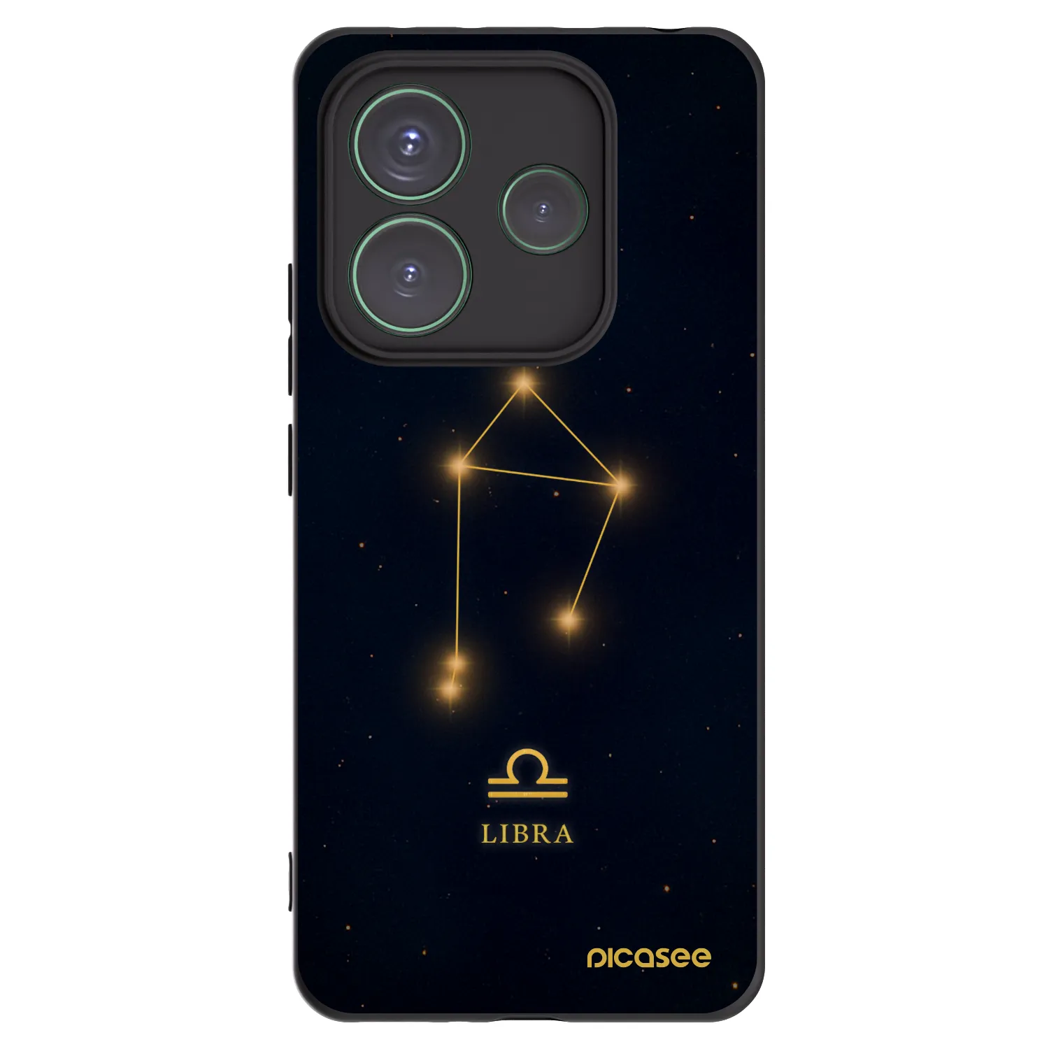 Picasee silikonski črni ovitek za Xiaomi Redmi Note 14 5G - LIBRA