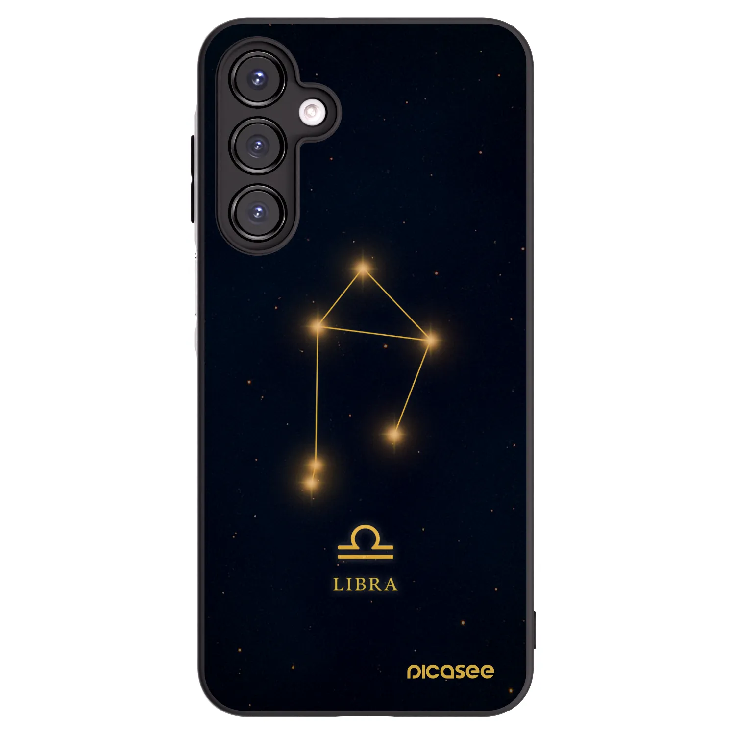 Picasee silikonski črni ovitek za Samsung Galaxy A16 5G - LIBRA