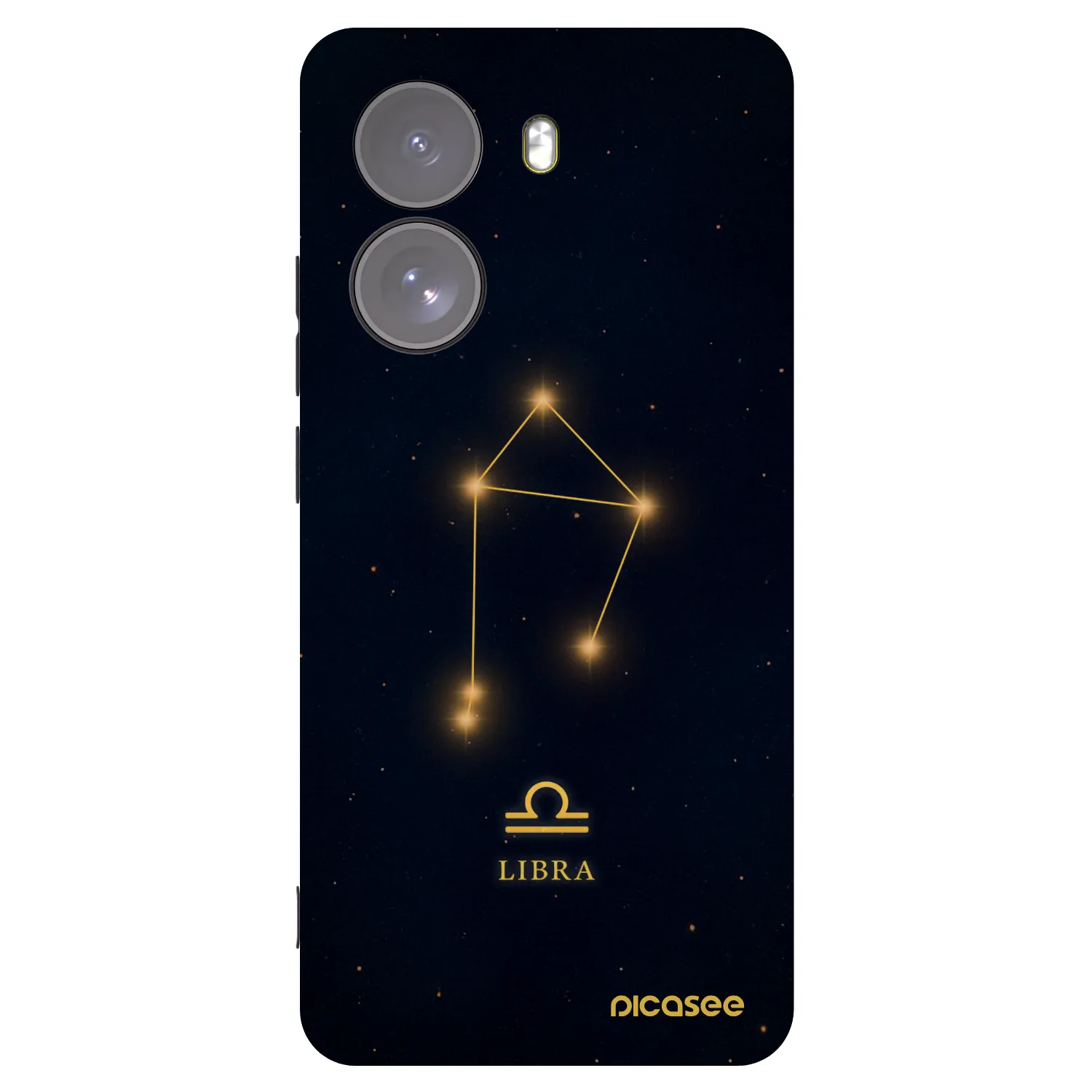Picasee silikonski črni ovitek za Xiaomi Poco X7 - LIBRA