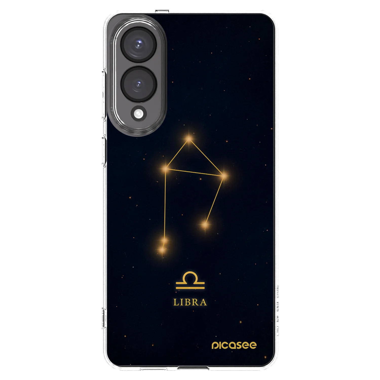 Picasee silikonski prozorni ovitek za Samsung Galaxy S25 Edge 5G - LIBRA