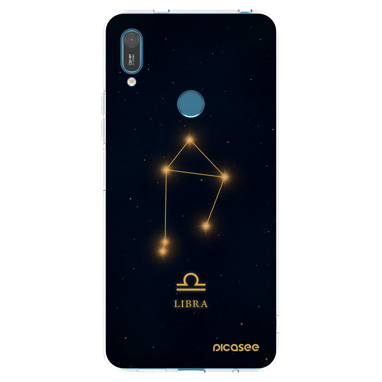 Picasee silikonski prozorni ovitek za Huawei Y7 2019 - LIBRA