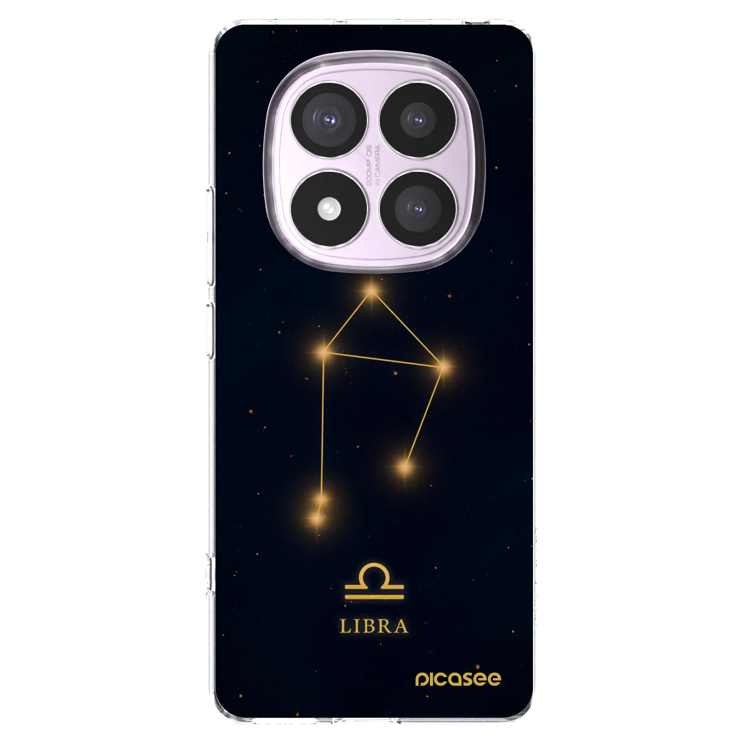 Picasee silikonski prozorni ovitek za Xiaomi Redmi Note 14 Pro 4G - LIBRA