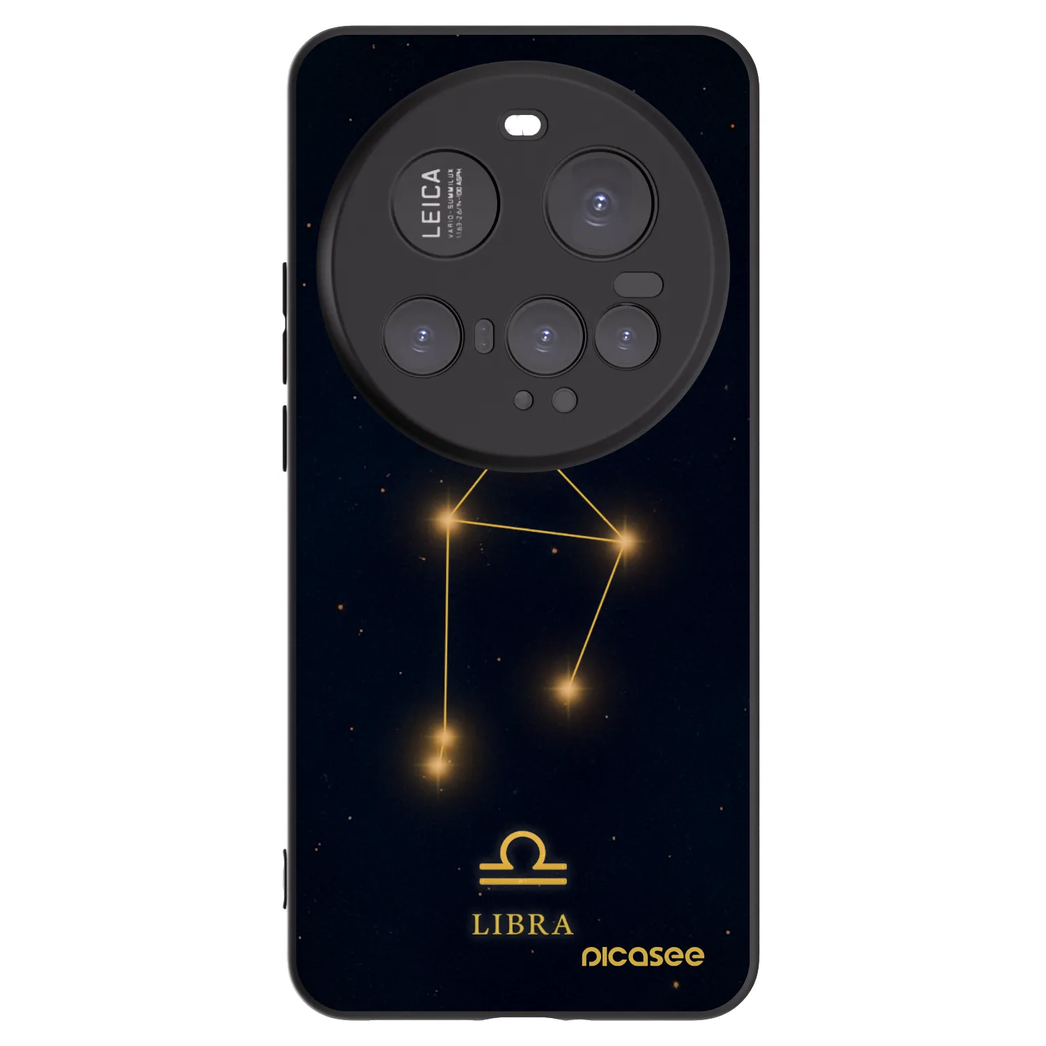 Picasee silikonski črni ovitek za Xiaomi 15 Ultra - LIBRA