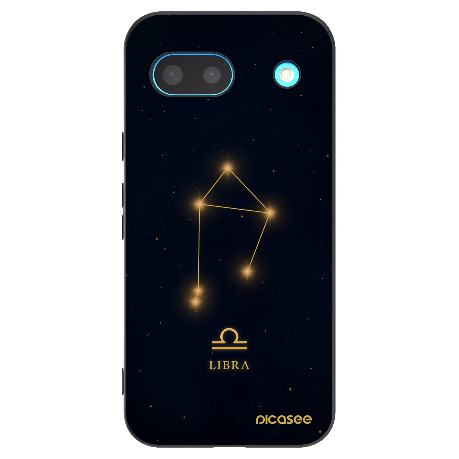 Picasee silikonski črni ovitek za Google Pixel 8a - LIBRA