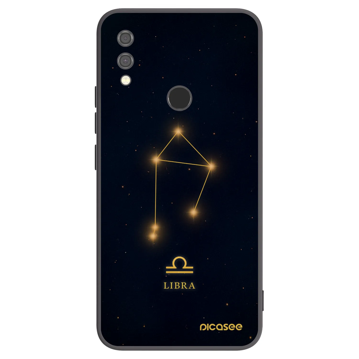 Picasee silikonski črni ovitek za Xiaomi Redmi Note 7 - LIBRA