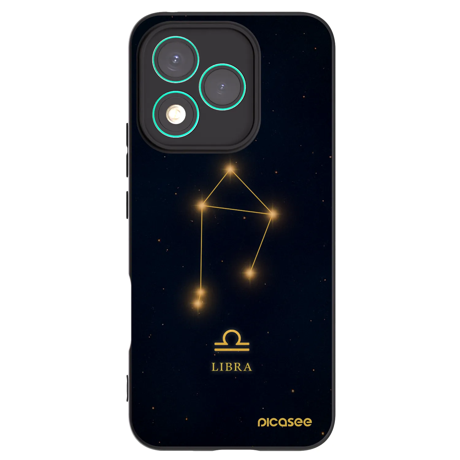 Picasee silikonski črni ovitek za Honor 400 Lite 5G - LIBRA