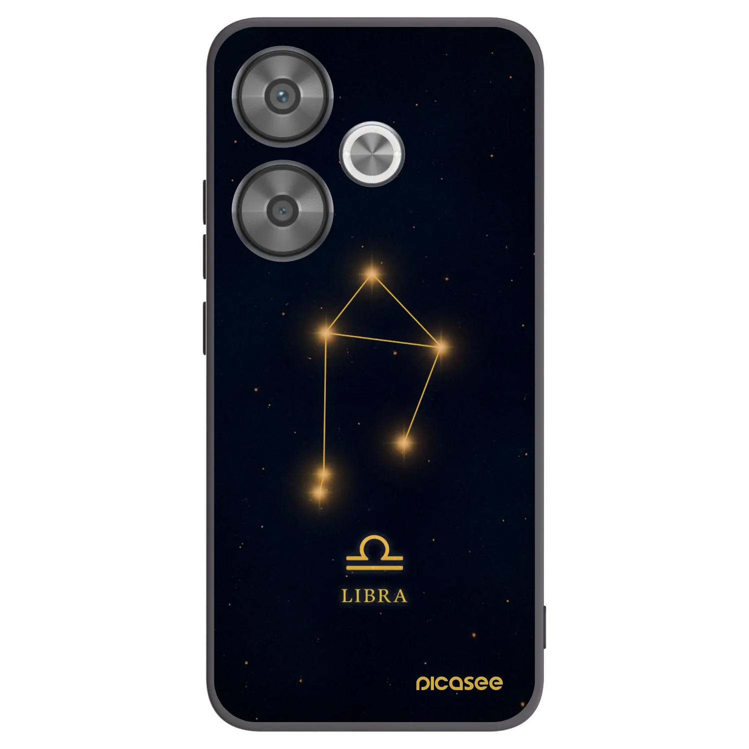 Picasee silikonski črni ovitek za Xiaomi Poco F6 - LIBRA