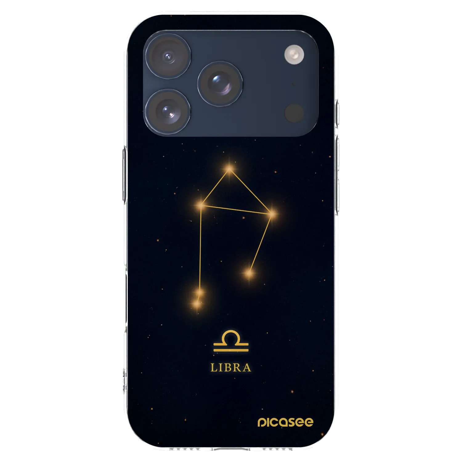 Picasee silikonski prozorni ovitek za Apple iPhone 17 Pro - LIBRA