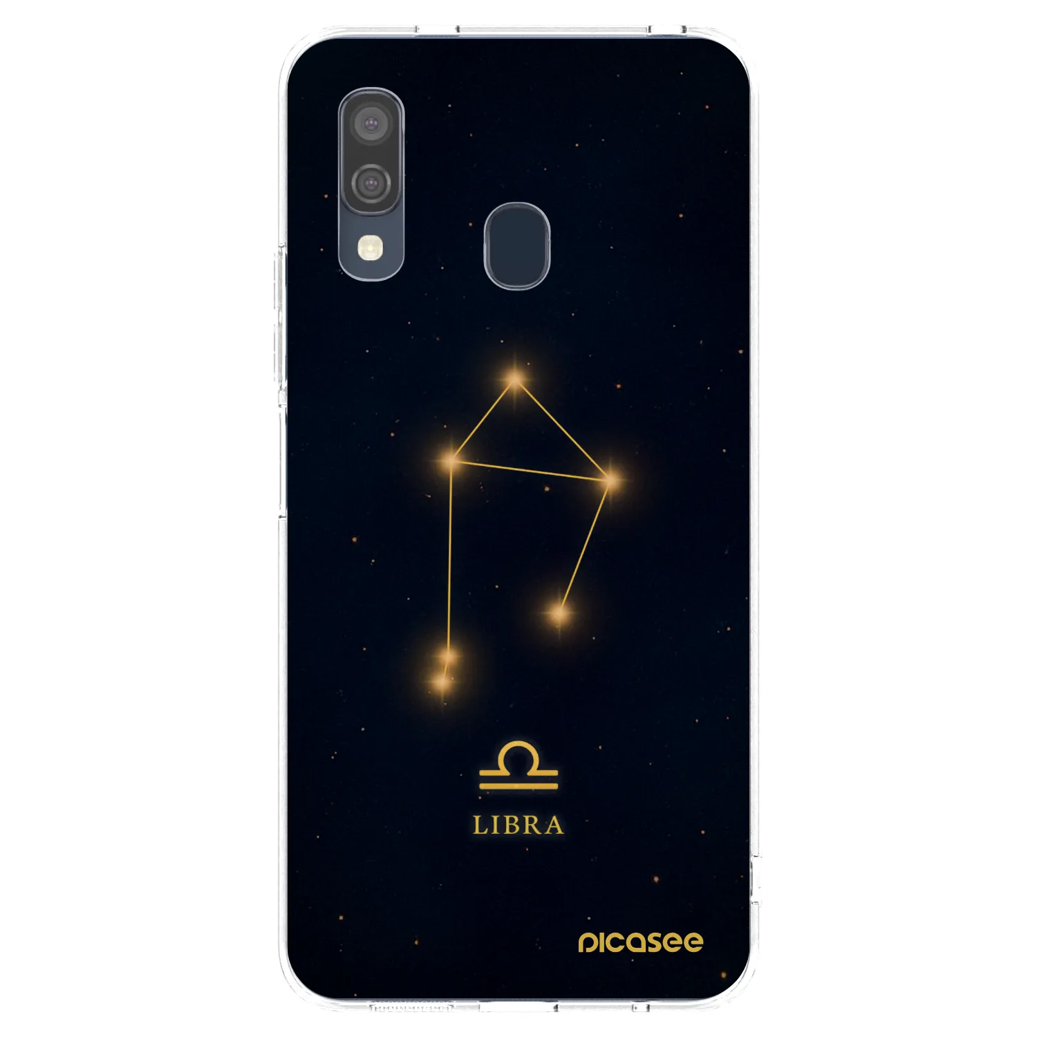 Picasee silikonski prozorni ovitek za Samsung Galaxy A40 A405F - LIBRA