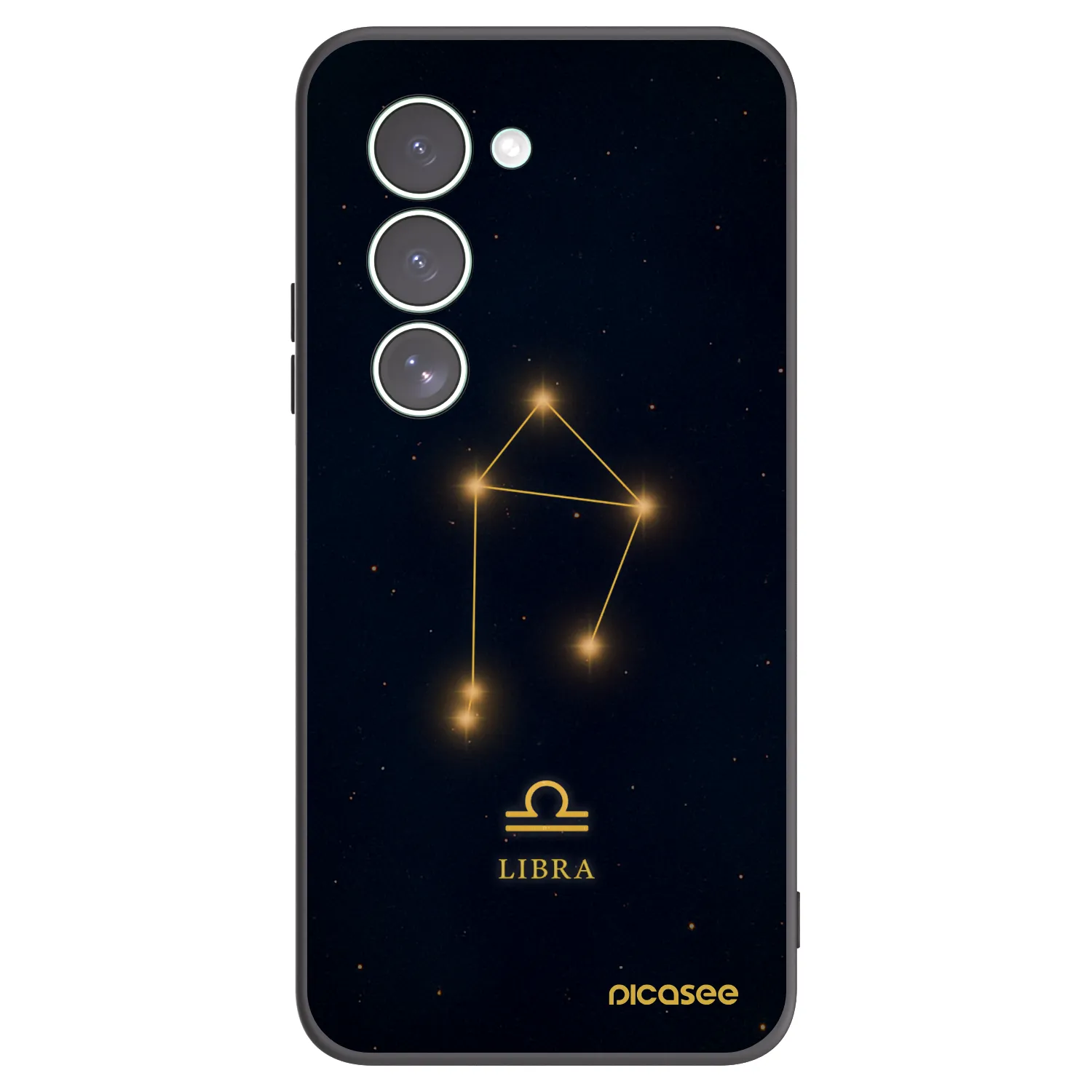 Picasee silikonski črni ovitek za Xiaomi Redmi 15 5G - LIBRA