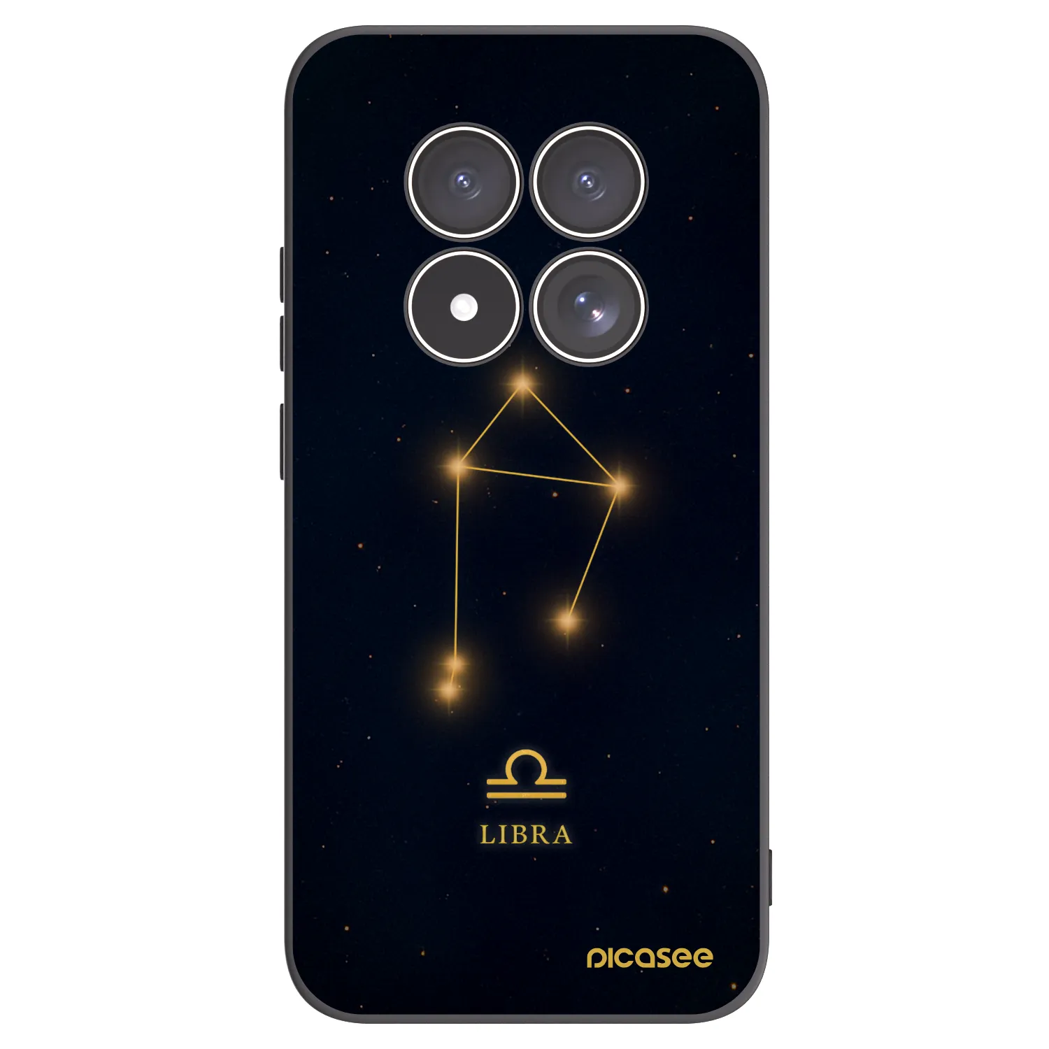 Picasee silikonski črni ovitek za Xiaomi Redmi Note 15 Pro 4G - LIBRA