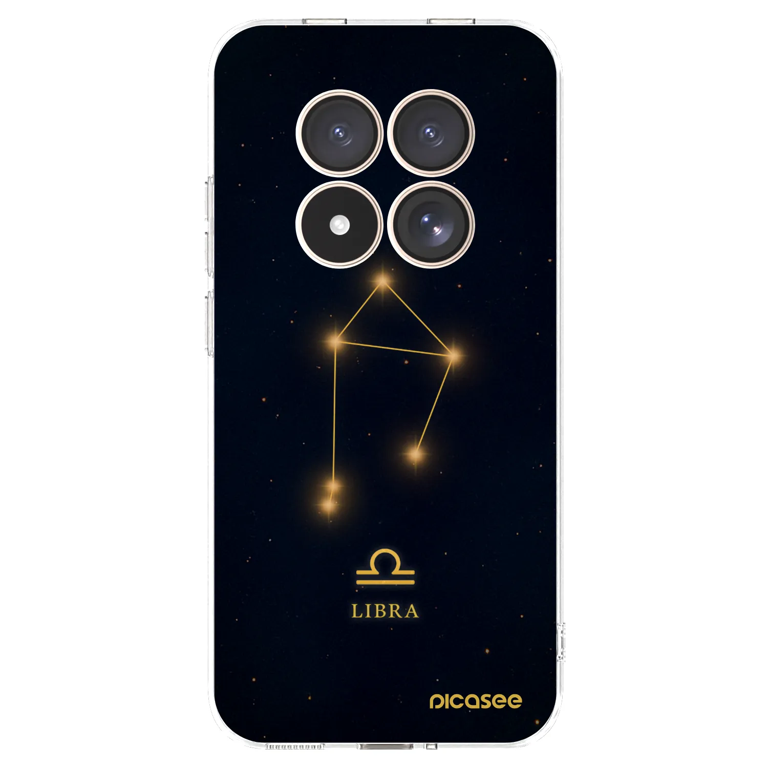 Picasee silikonski prozorni ovitek za Xiaomi Redmi Note 15 Pro 4G - LIBRA