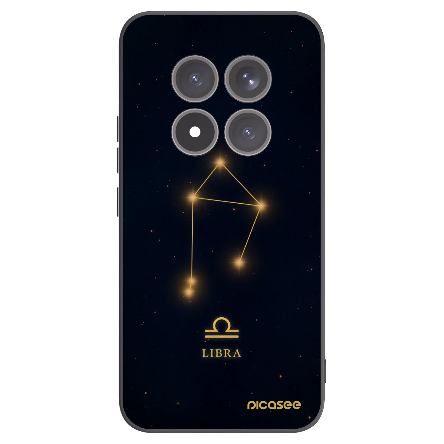 Picasee silikonski črni ovitek za Xiaomi Redmi Note 15 Pro+ - LIBRA