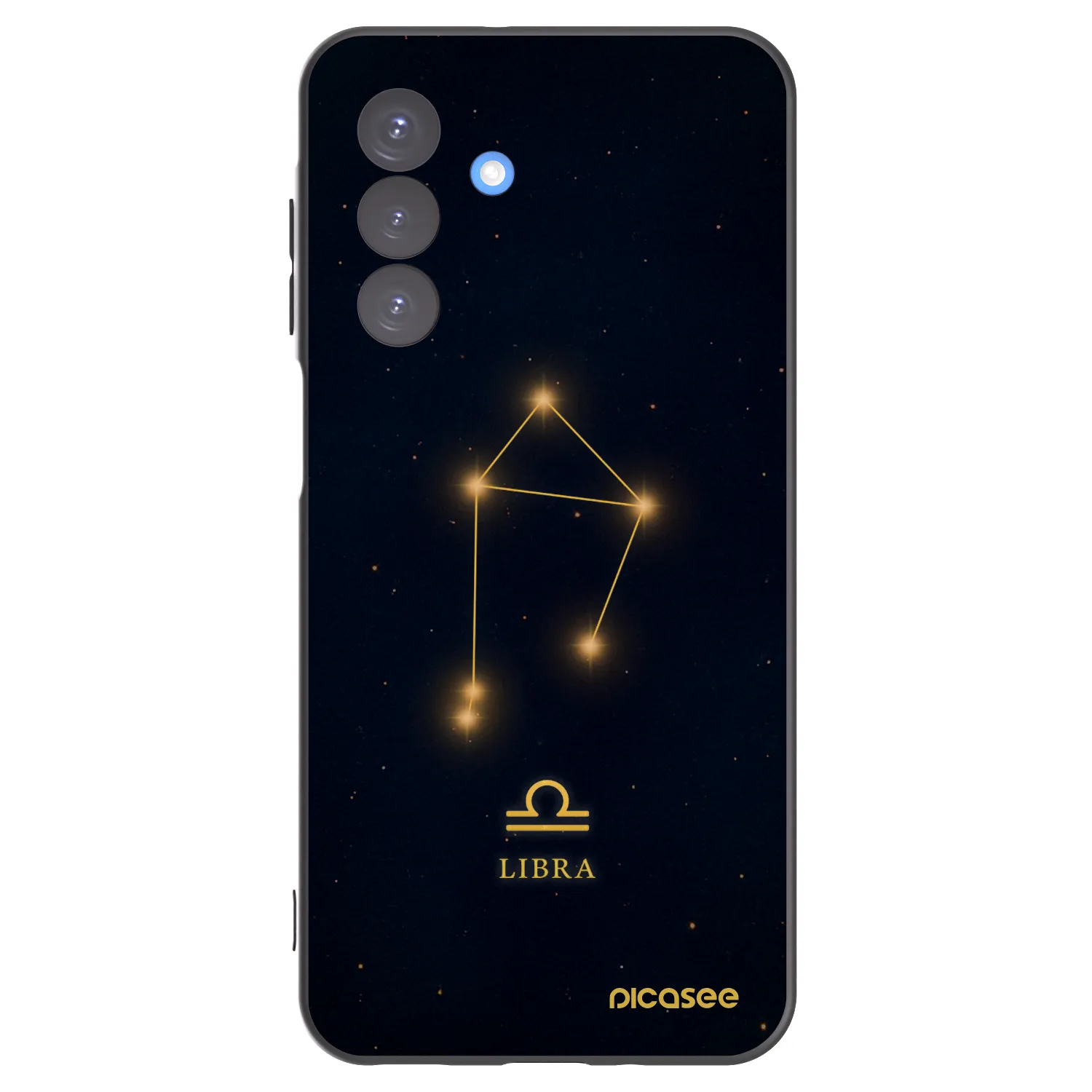 Picasee silikonski črni ovitek za Samsung Galaxy A17 5G - LIBRA