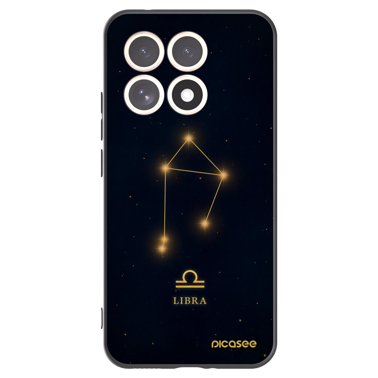 Picasee silikonski črni ovitek za Xiaomi 15T - LIBRA