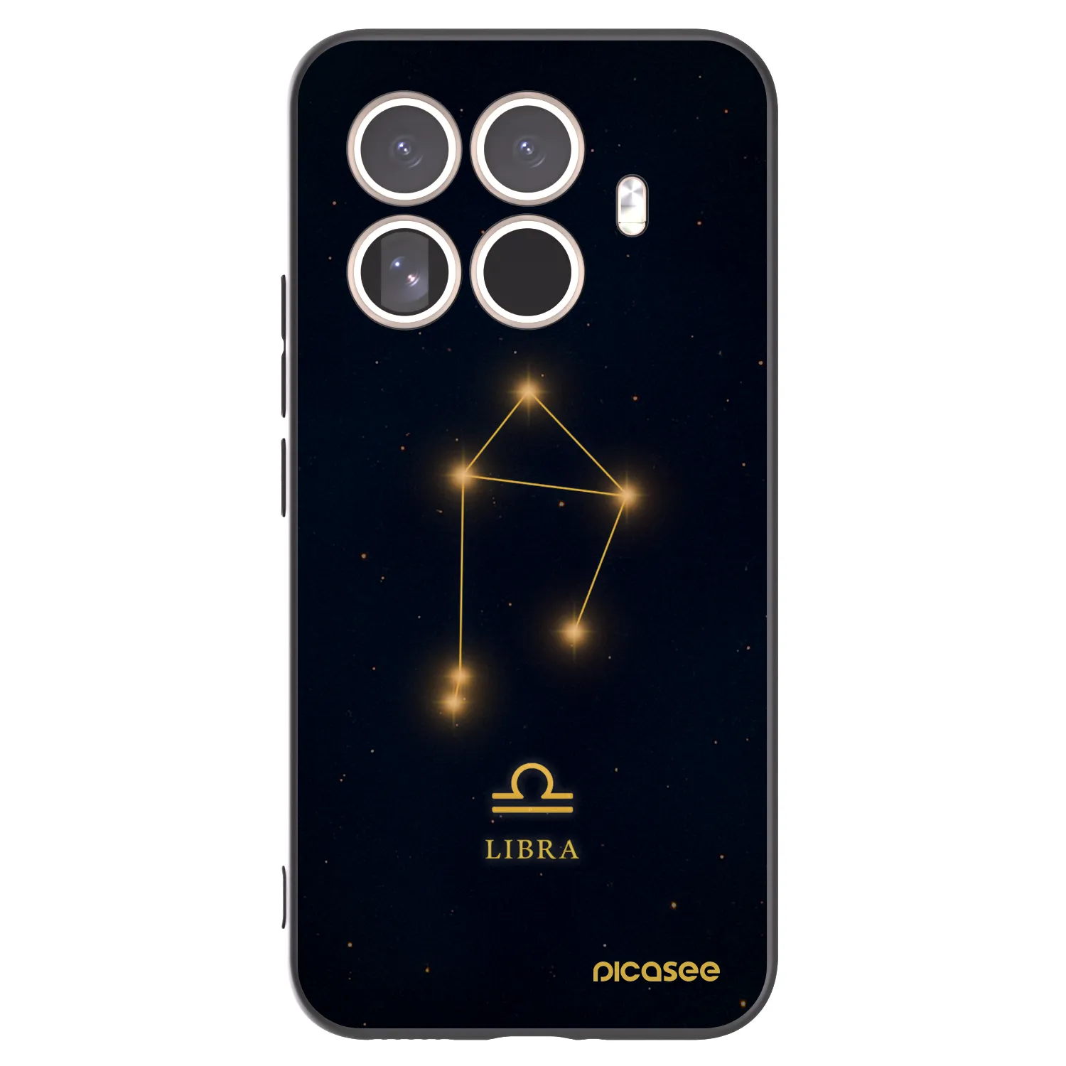 Picasee silikonski črni ovitek za Xiaomi 15T Pro - LIBRA