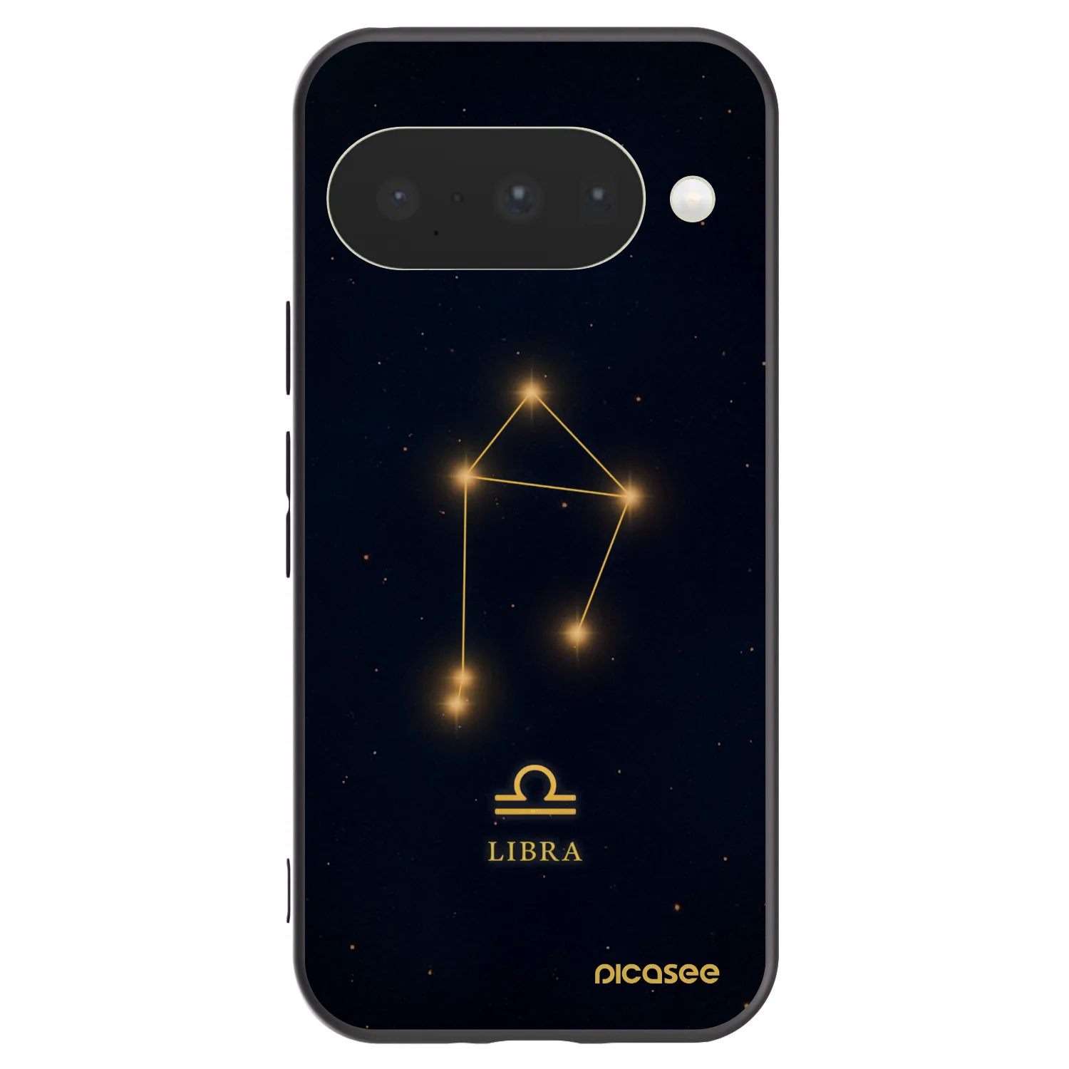 Picasee silikonski črni ovitek za Google Pixel 10 - LIBRA