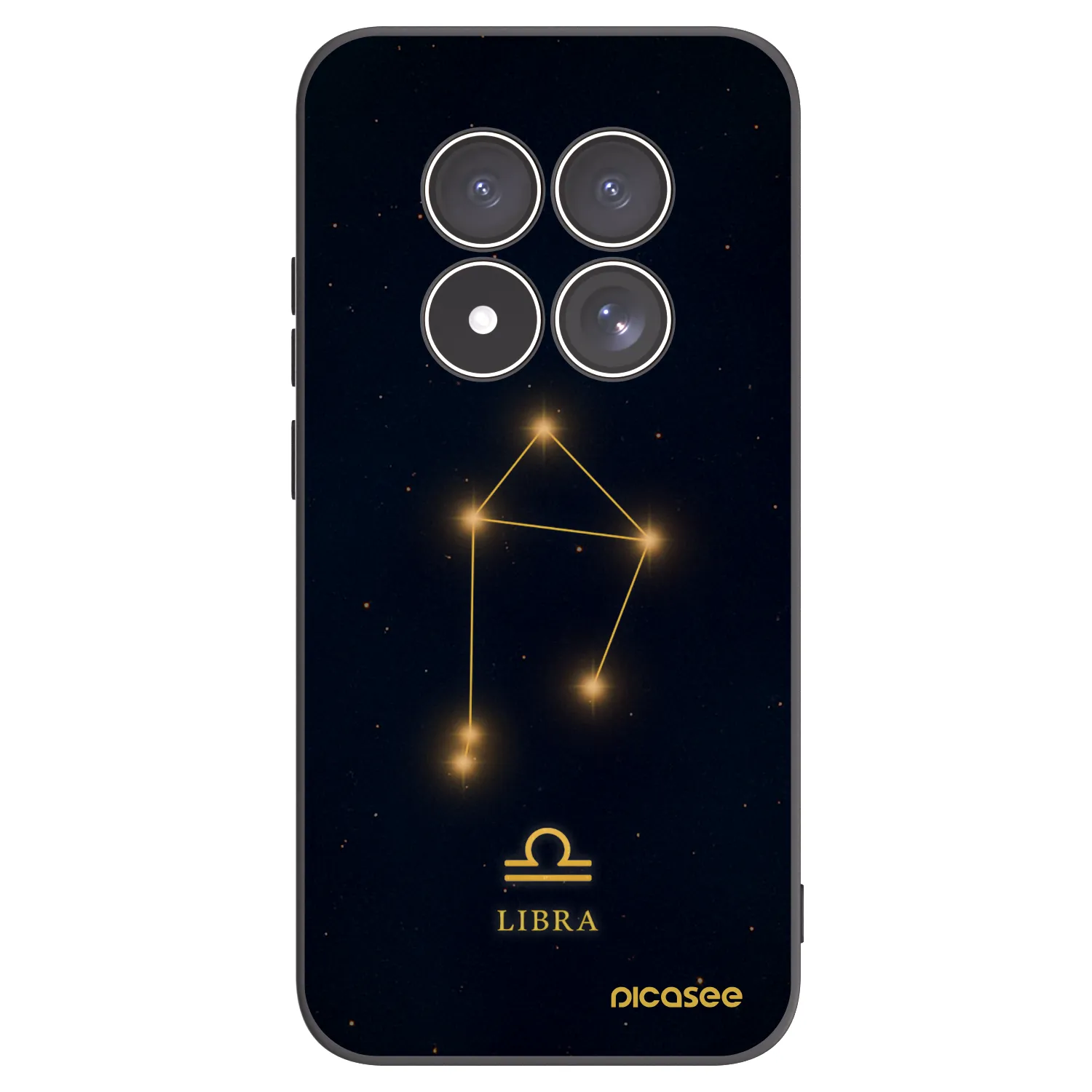 Picasee silikonski črni ovitek za Xiaomi Redmi Note 15 Pro 5G - LIBRA