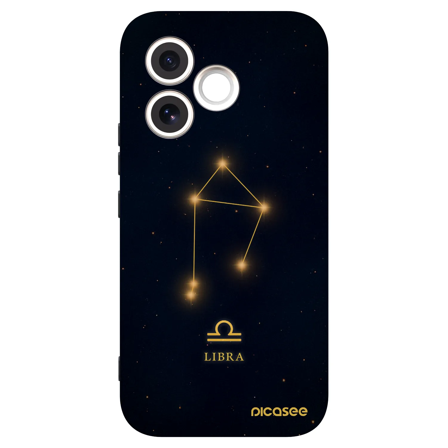 Picasee silikonski črni ovitek za Honor 600 Lite - LIBRA