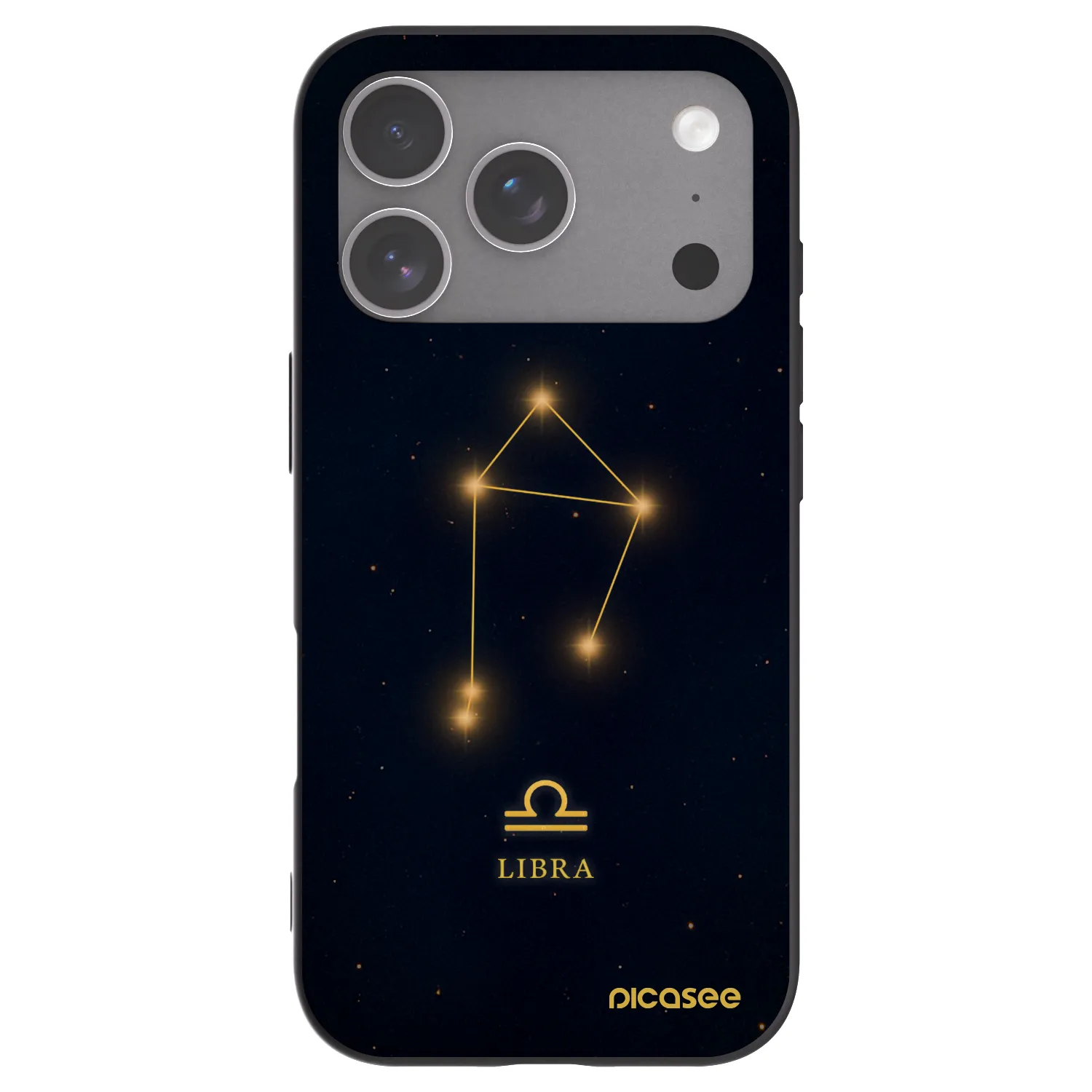 Picasee silikonski črni ovitek za Apple iPhone 18 Pro - LIBRA
