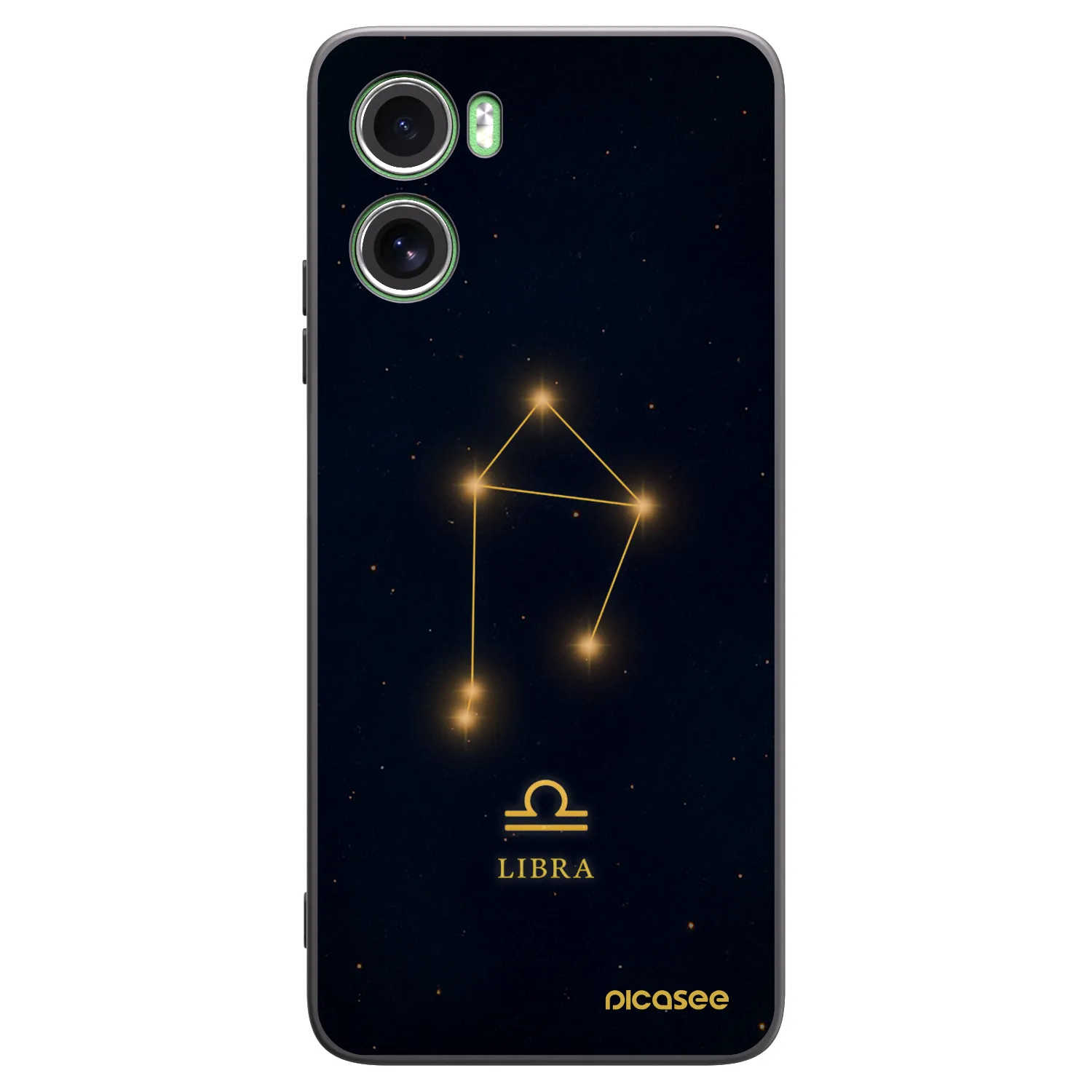 Picasee silikonski črni ovitek za Motorola Moto G06 - LIBRA