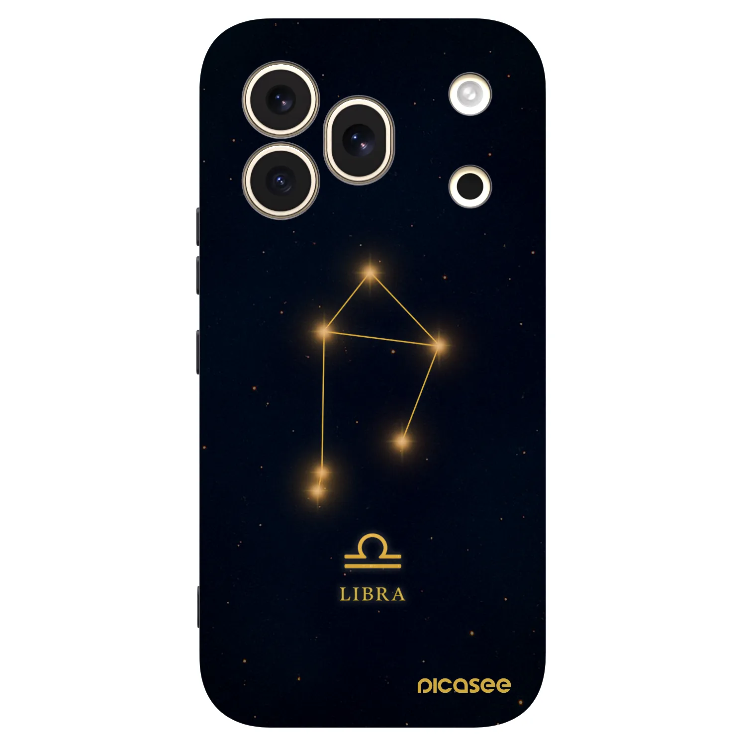 Picasee silikonski črni ovitek za Honor 600 Pro - LIBRA