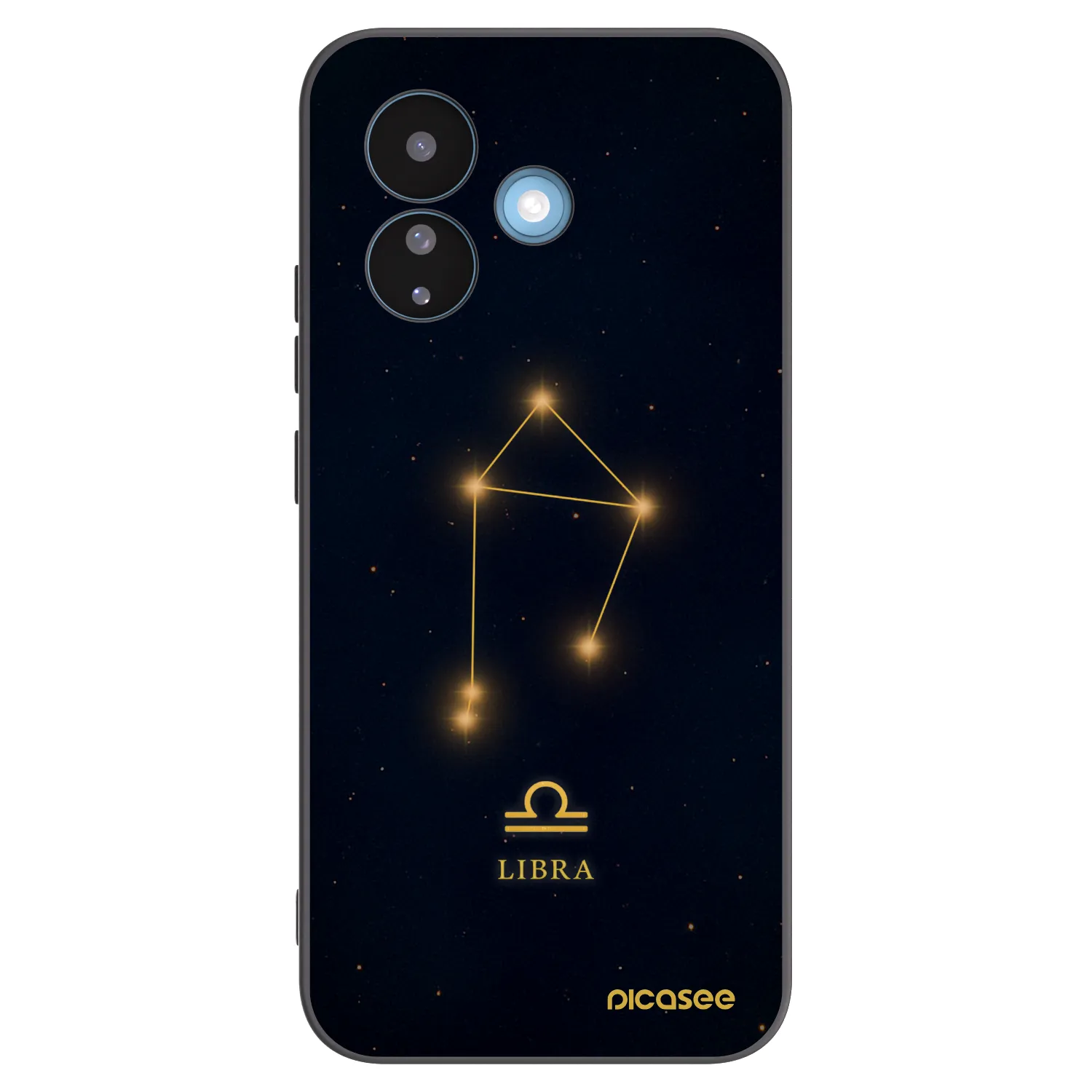Picasee silikonski črni ovitek za Xiaomi Redmi Note 17 Pro 5G - LIBRA