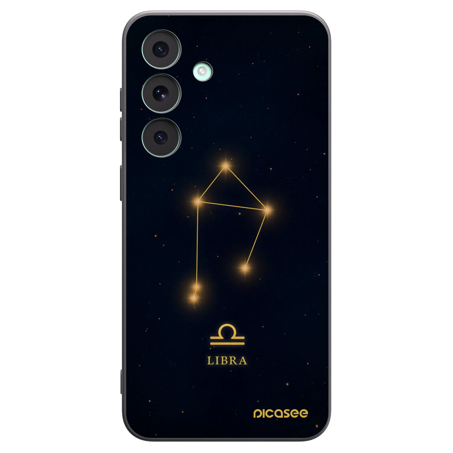 Picasee silikonski črni ovitek za Samsung Galaxy S26 FE - LIBRA