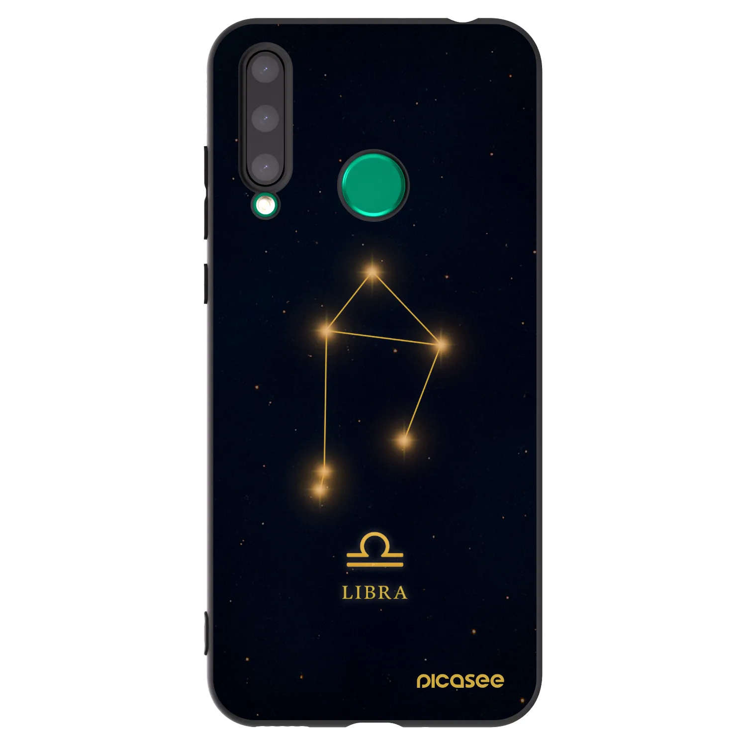 Picasee silikonski črni ovitek za Honor 20 Lite - LIBRA
