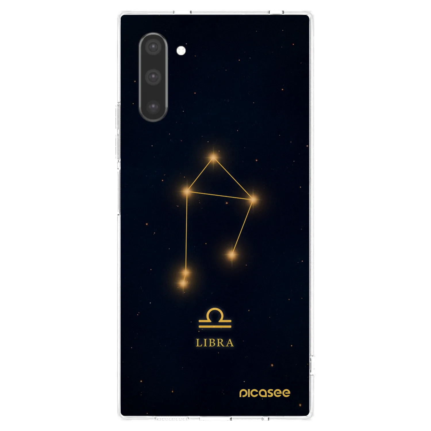 Picasee silikonski prozorni ovitek za Samsung Galaxy Note 10 N970F - LIBRA