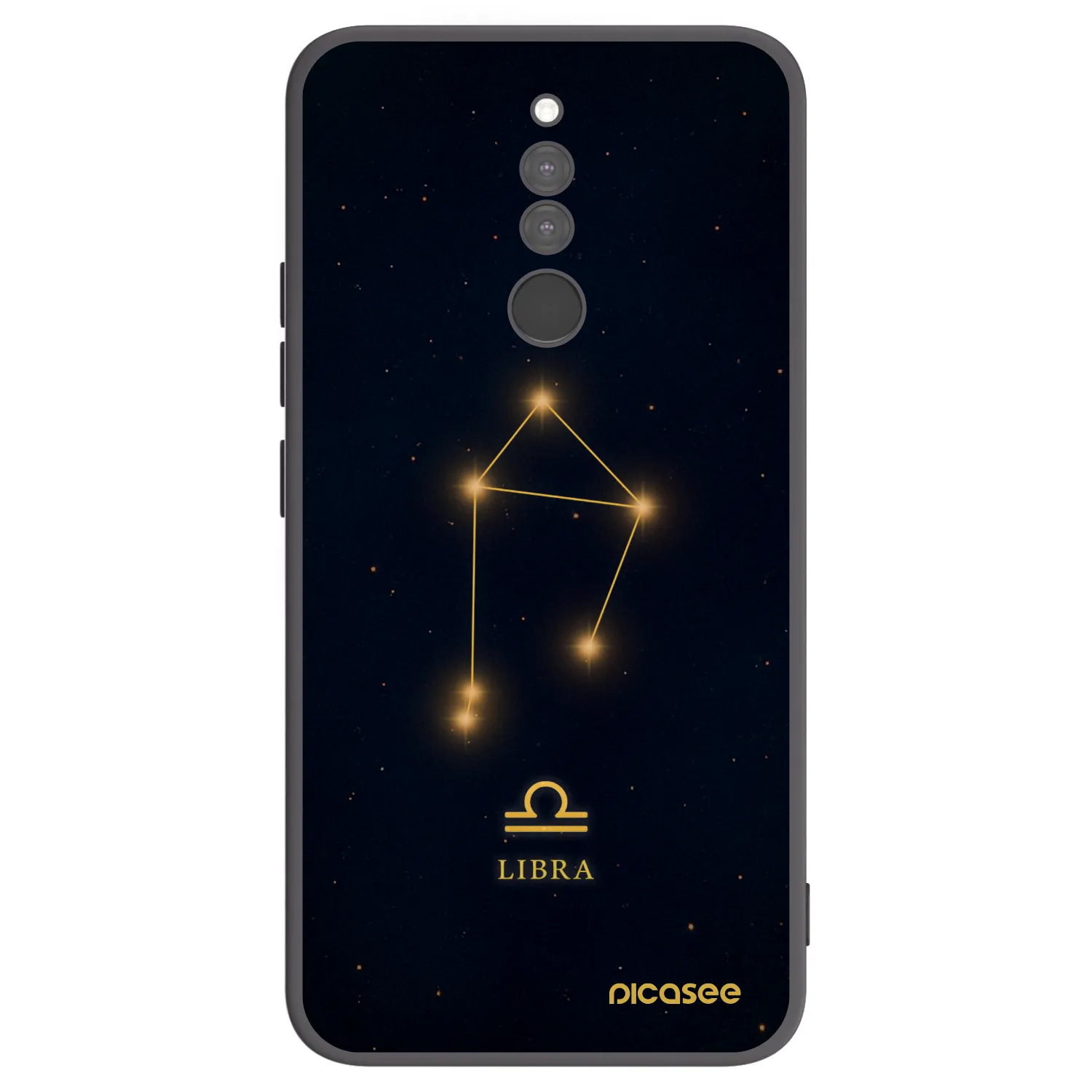 Picasee silikonski črni ovitek za Xiaomi Redmi 8 - LIBRA
