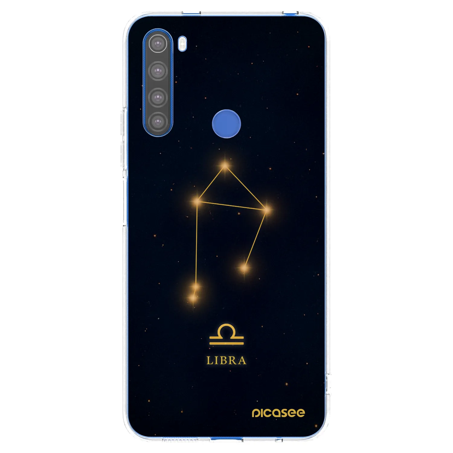 Picasee silikonski prozorni ovitek za Xiaomi Redmi Note 8T - LIBRA
