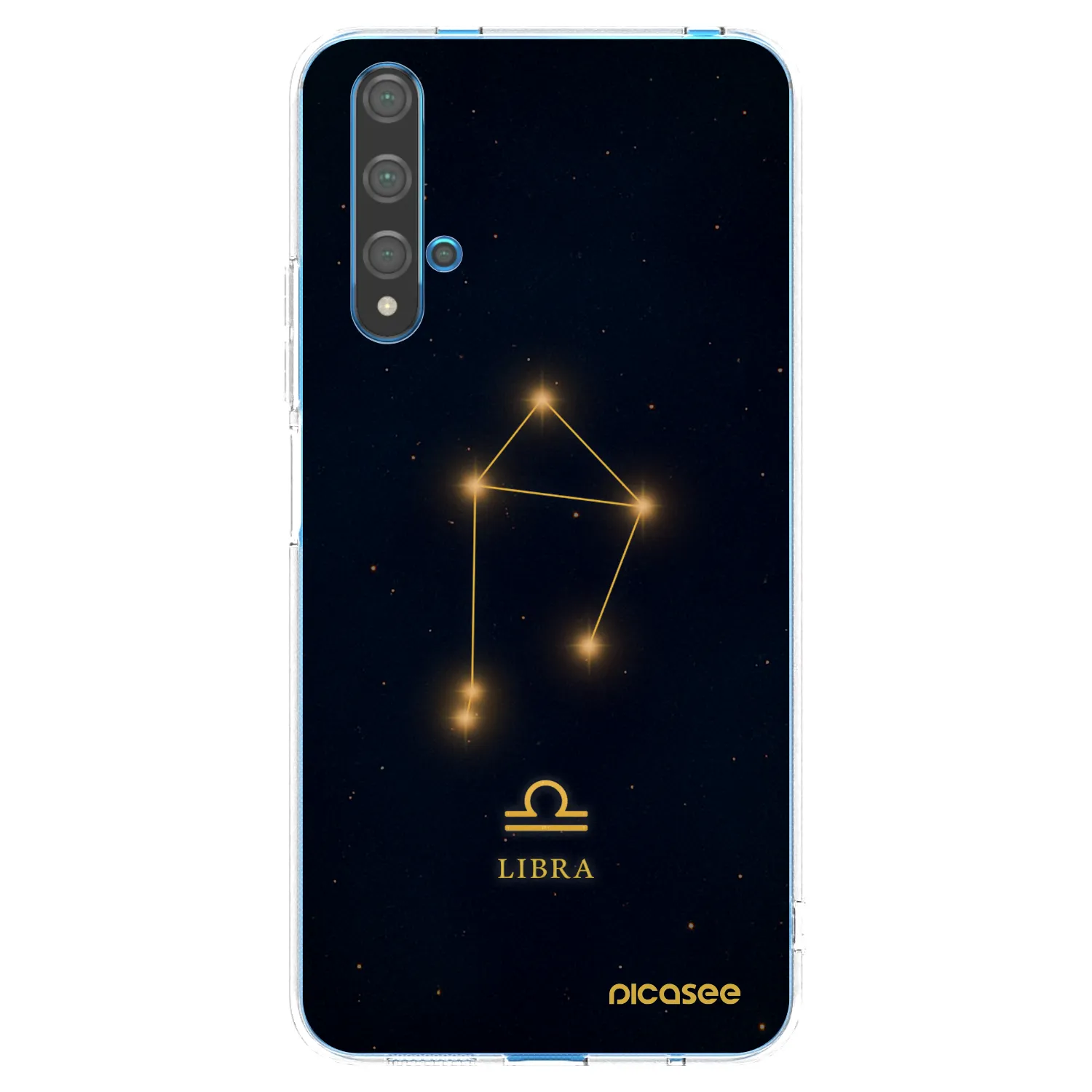 Picasee silikonski prozorni ovitek za Huawei Nova 5T - LIBRA