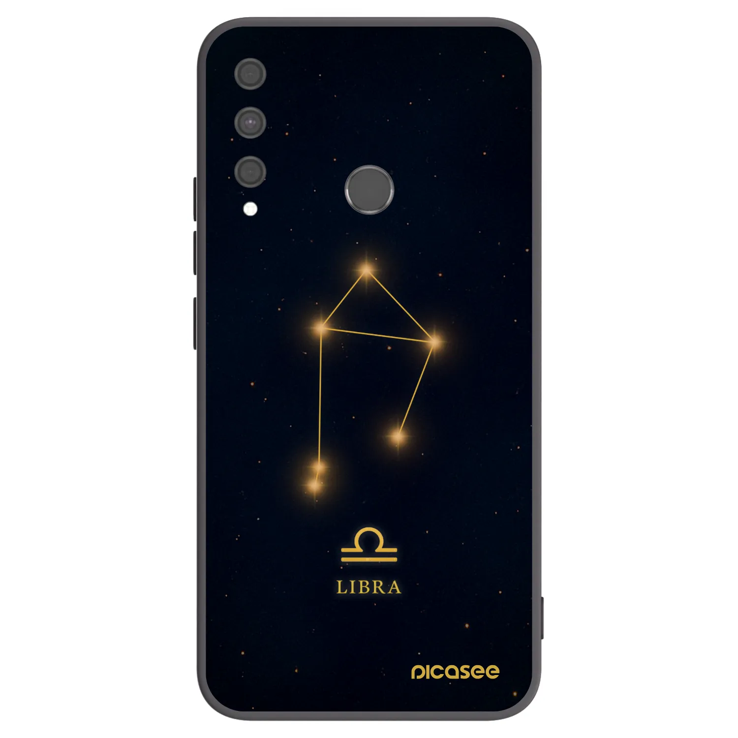 Picasee silikonski črni ovitek za Huawei P40 Lite E - LIBRA