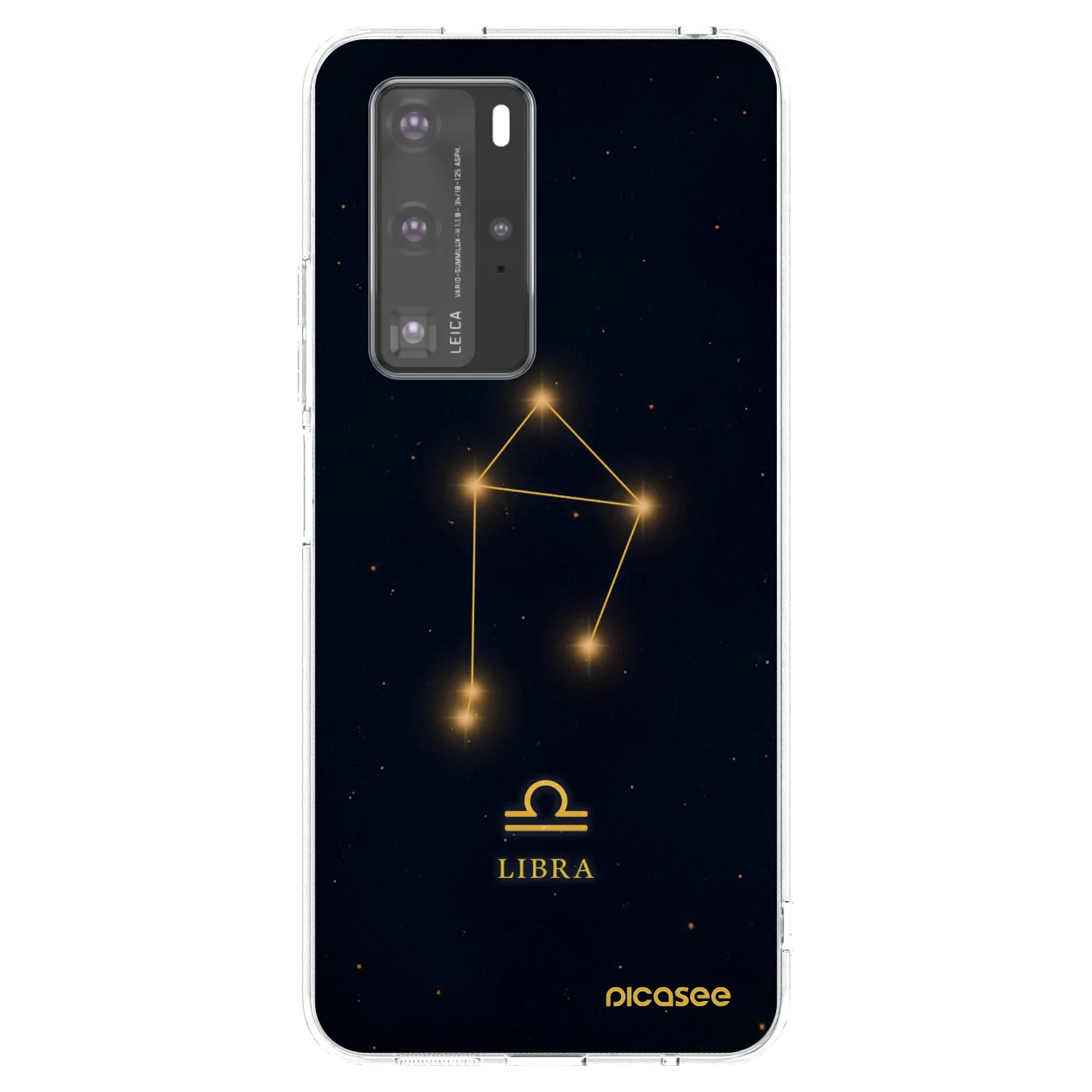 Picasee silikonski prozorni ovitek za Huawei P40 Pro - LIBRA
