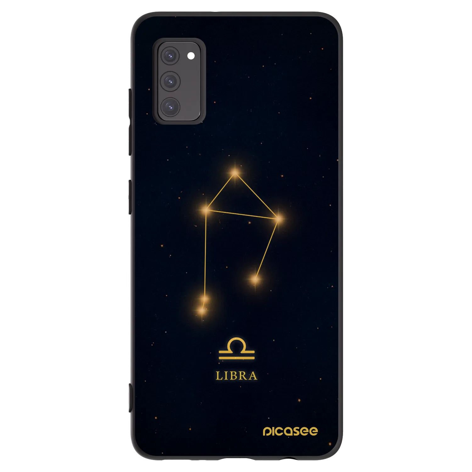 Picasee silikonski črni ovitek za Samsung Galaxy A41 A415F - LIBRA