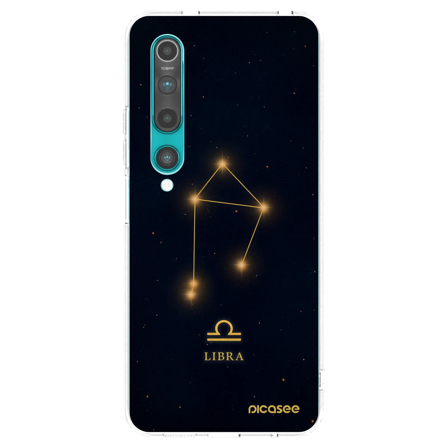 Picasee silikonski prozorni ovitek za Xiaomi Mi 10 - LIBRA