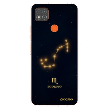 Picasee silikonski prozorni ovitek za Xiaomi Redmi 9C - SCORPIO