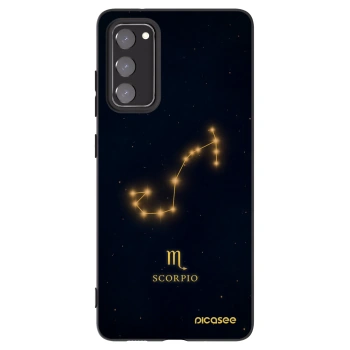 Picasee silikonski črni ovitek za Samsung Galaxy S20 FE - SCORPIO