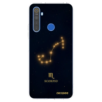 Picasee silikonski prozorni ovitek za Realme 5 - SCORPIO