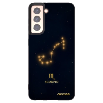 Picasee silikonski črni ovitek za Samsung Galaxy S21 5G G991B - SCORPIO