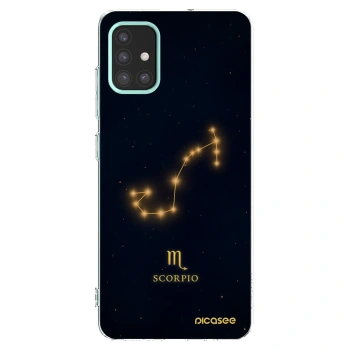 Picasee silikonski prozorni ovitek za Samsung Galaxy M31s - SCORPIO