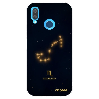 Picasee silikonski prozorni ovitek za Huawei P20 Lite - SCORPIO