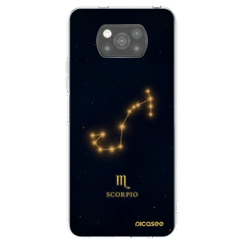 Picasee silikonski črni ovitek za Xiaomi Poco X3 Pro - SCORPIO