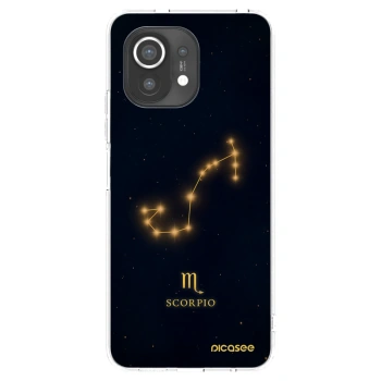 Picasee silikonski prozorni ovitek za Xiaomi Mi 11 - SCORPIO