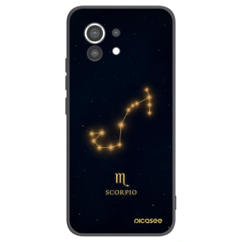 Picasee silikonski črni ovitek za Xiaomi Mi 11 - SCORPIO