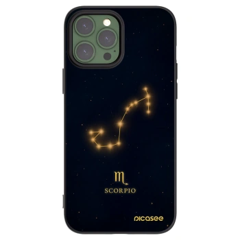 Picasee silikonski črni ovitek za Apple iPhone 13 Pro Max - SCORPIO