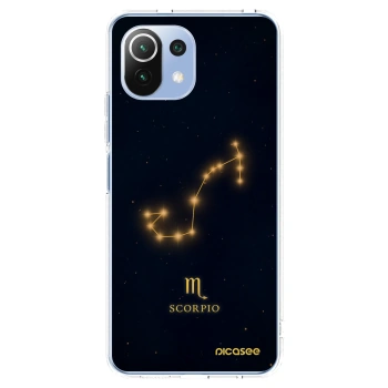 Picasee silikonski prozorni ovitek za Xiaomi 11 Lite 5G NE - SCORPIO