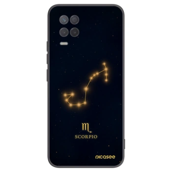 Picasee silikonski črni ovitek za Realme 8 5G - SCORPIO
