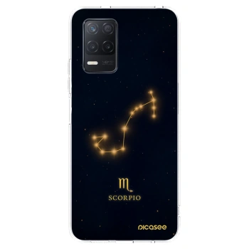 Picasee silikonski prozorni ovitek za Realme 8 5G - SCORPIO